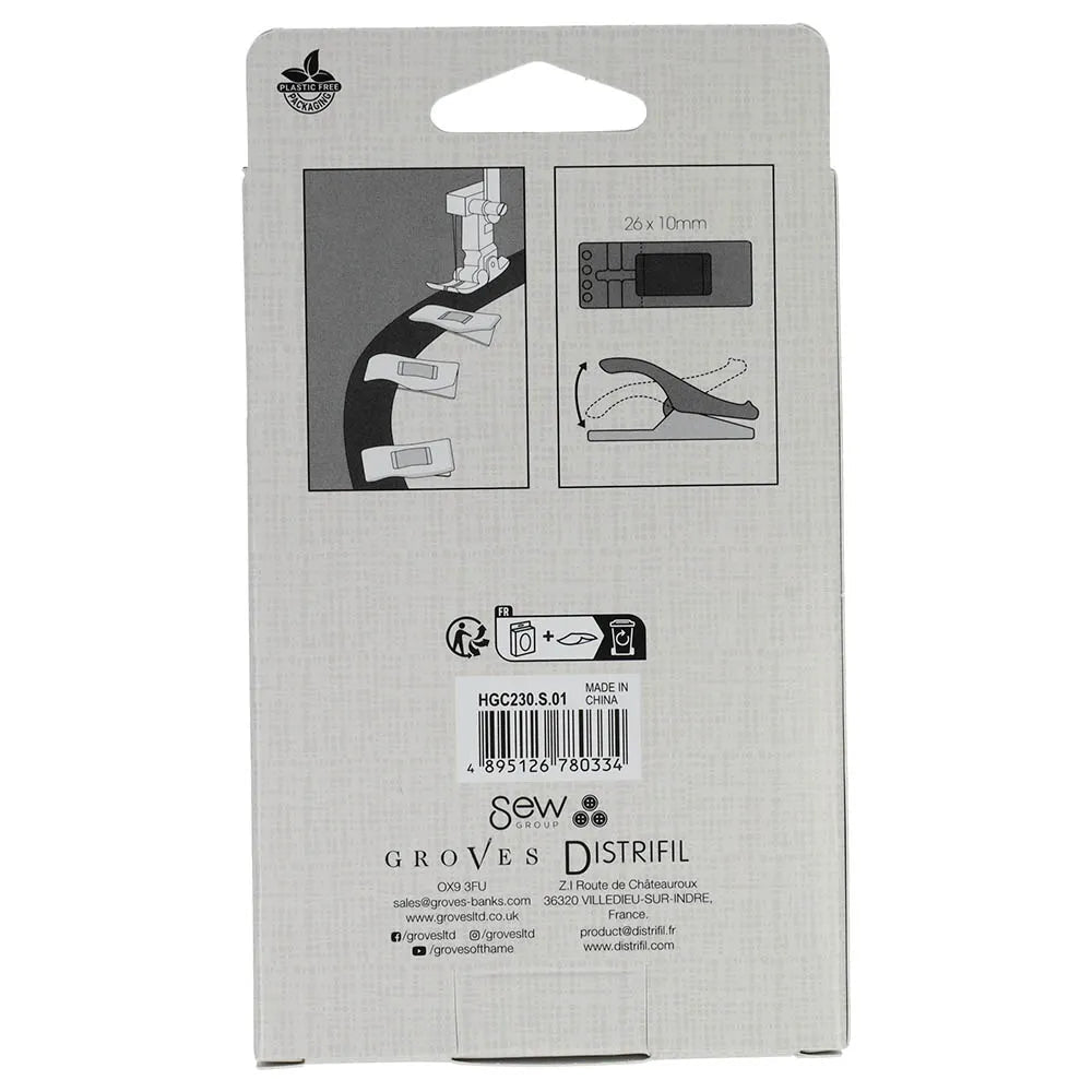 Image de pince à tissu Hobby Gift Create QuiltClip 26x10 mm, 30 pièces – disponible chez Šarlotes audumi