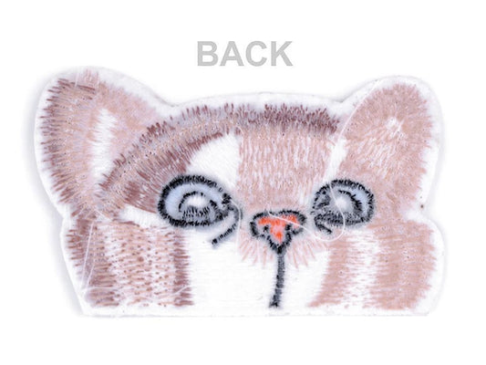 Attēls ar Ielāps uzgludināms kaķis| 55 x 90 mm – pieejams Šarlotes audumi