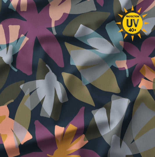 Likras audums-abstrakti raksti 190 g/m²