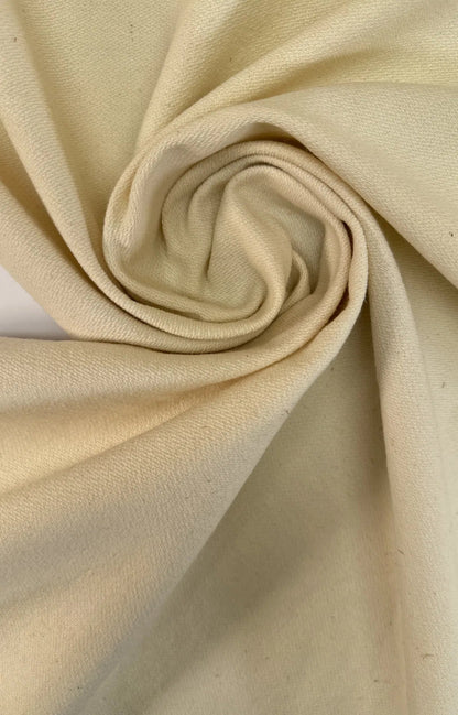 Tissu italien pour manteau | 45% laine | 40% coton | 15% polyester | 410 g/m² | 175 cm