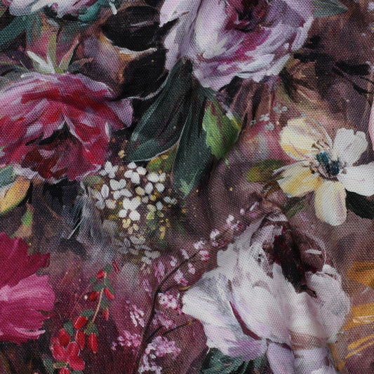 Attēls ar Kanvas audums - akvarelis 210 g/m² – pieejams Šarlotes audumi