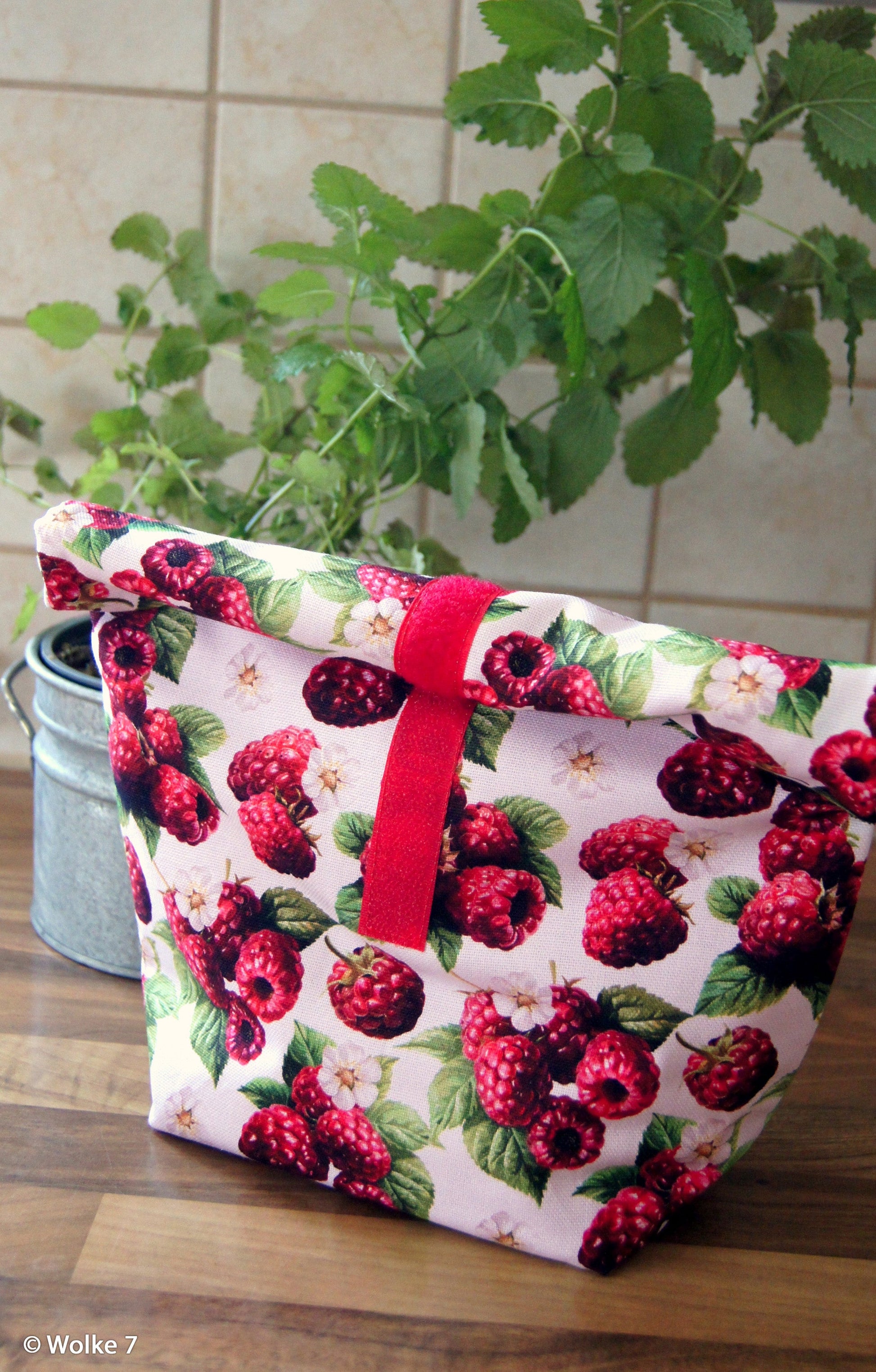 Attēls ar Kanvas audums - avenes 200 g/m² – pieejams Šarlotes audumi