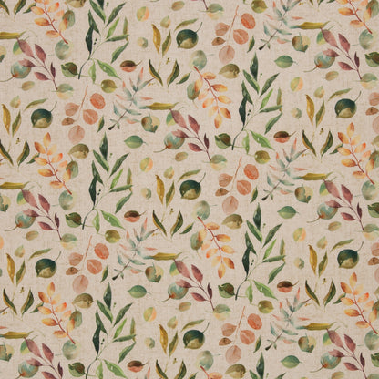 Image avec tissu canvas - feuilles colorées 200 g/m² – disponible chez Šarlotes audumi