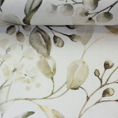 Tissu canvas - branches d’olivier 220 g/m²