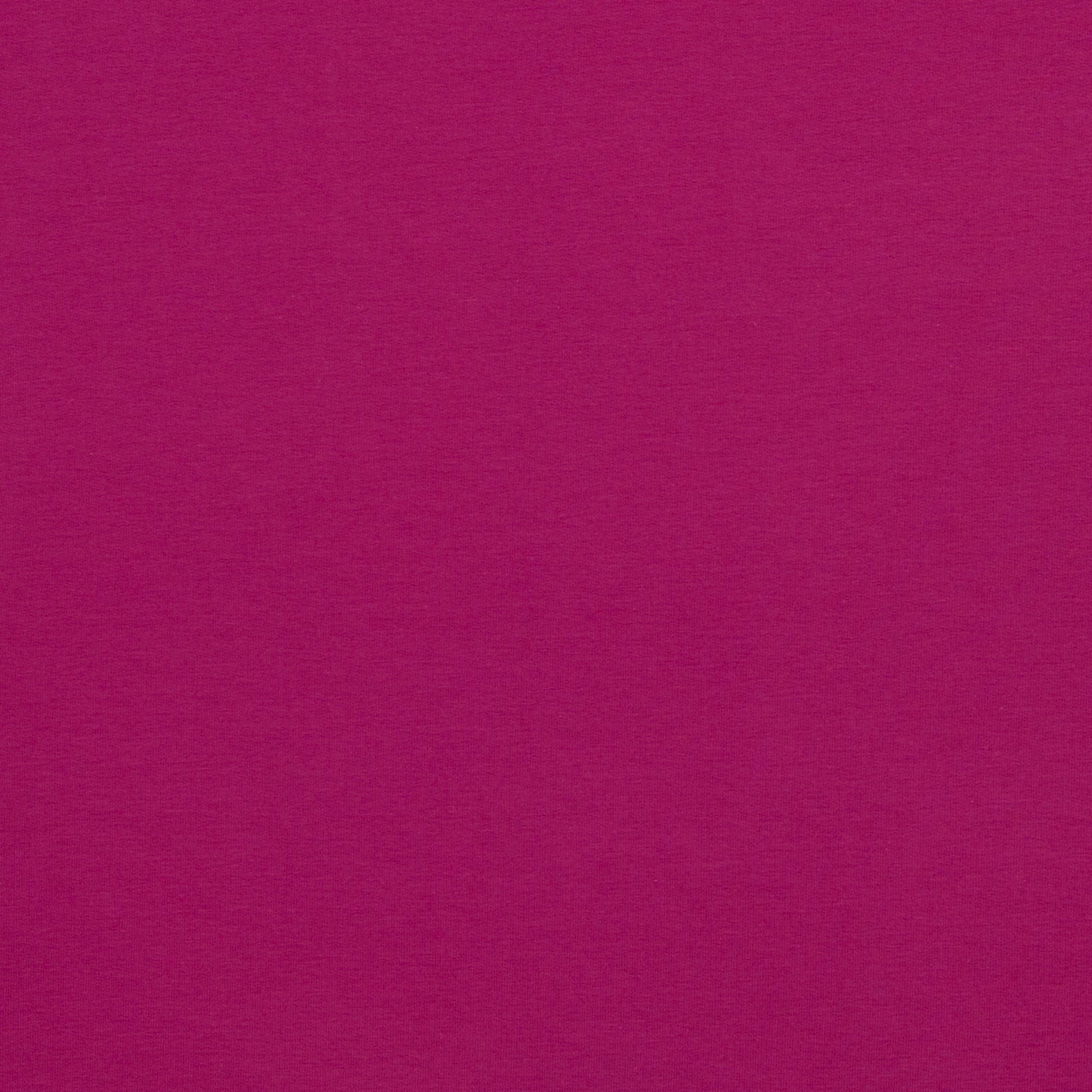 Image de jersey bouclette en coton rose framboise 230 g/m² – disponible en ligne chez Šarlotes audumi