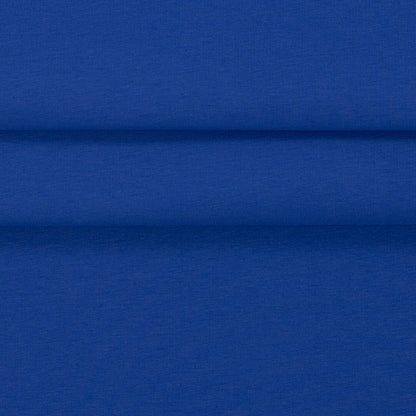 Image de maille bouclette en coton bleu cobalt 235 g/m² – disponible chez Šarlotes audumi
