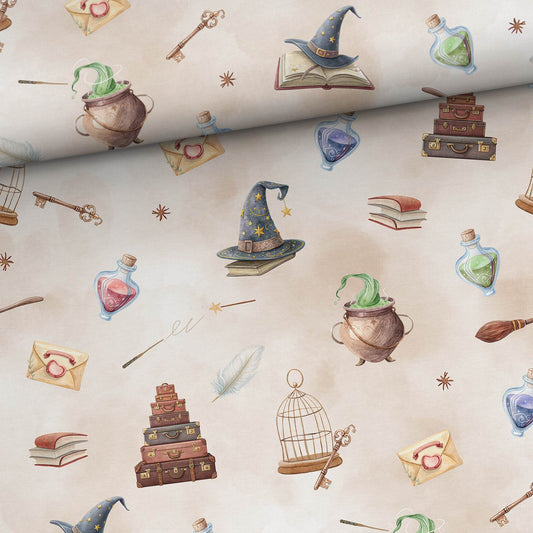 Attēls ar Kokvilnas cilpiņtrikotāža - magic 250 g/m² – pieejams Šarlotes audumi