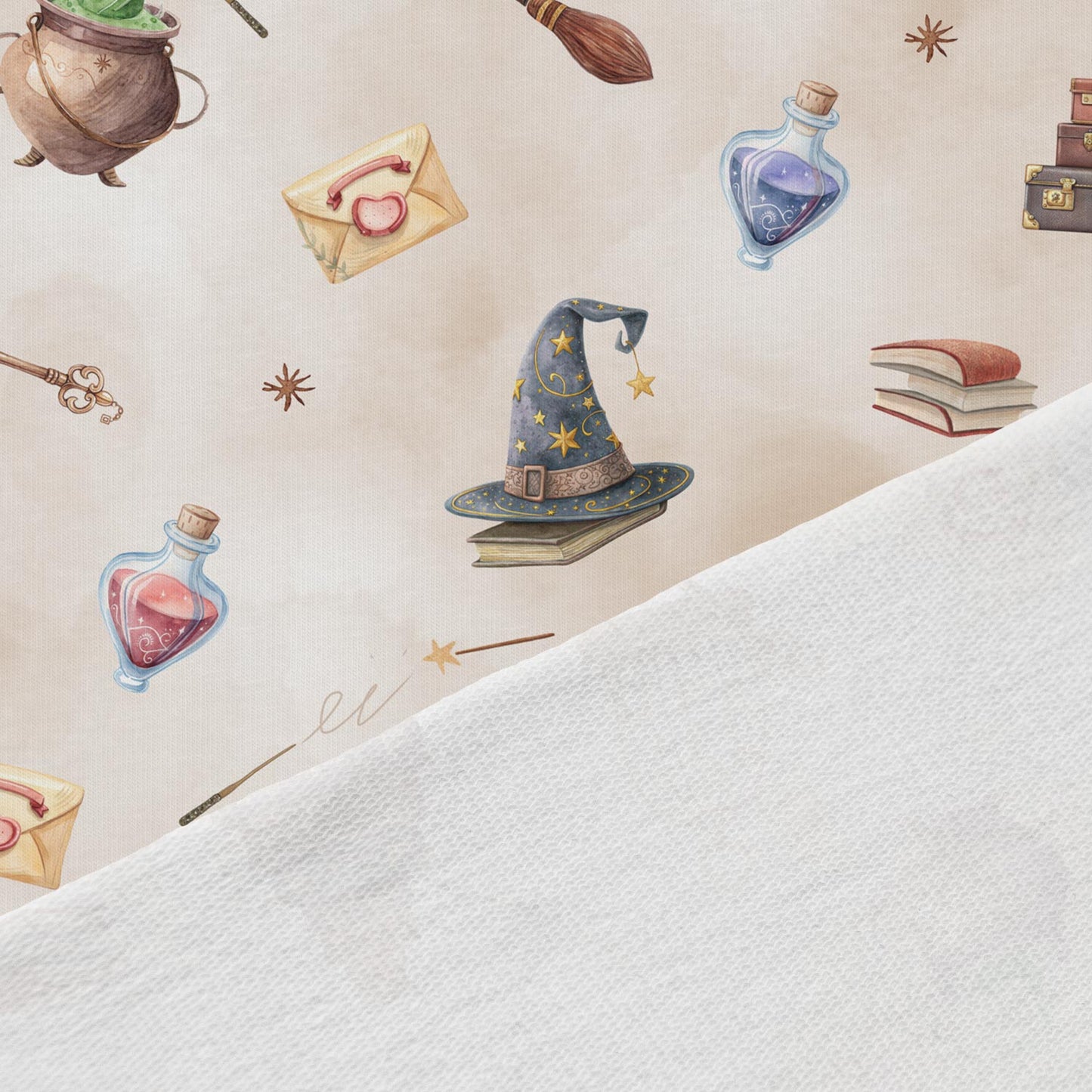 Attēls ar Kokvilnas cilpiņtrikotāža - magic 250 g/m² – pieejams Šarlotes audumi