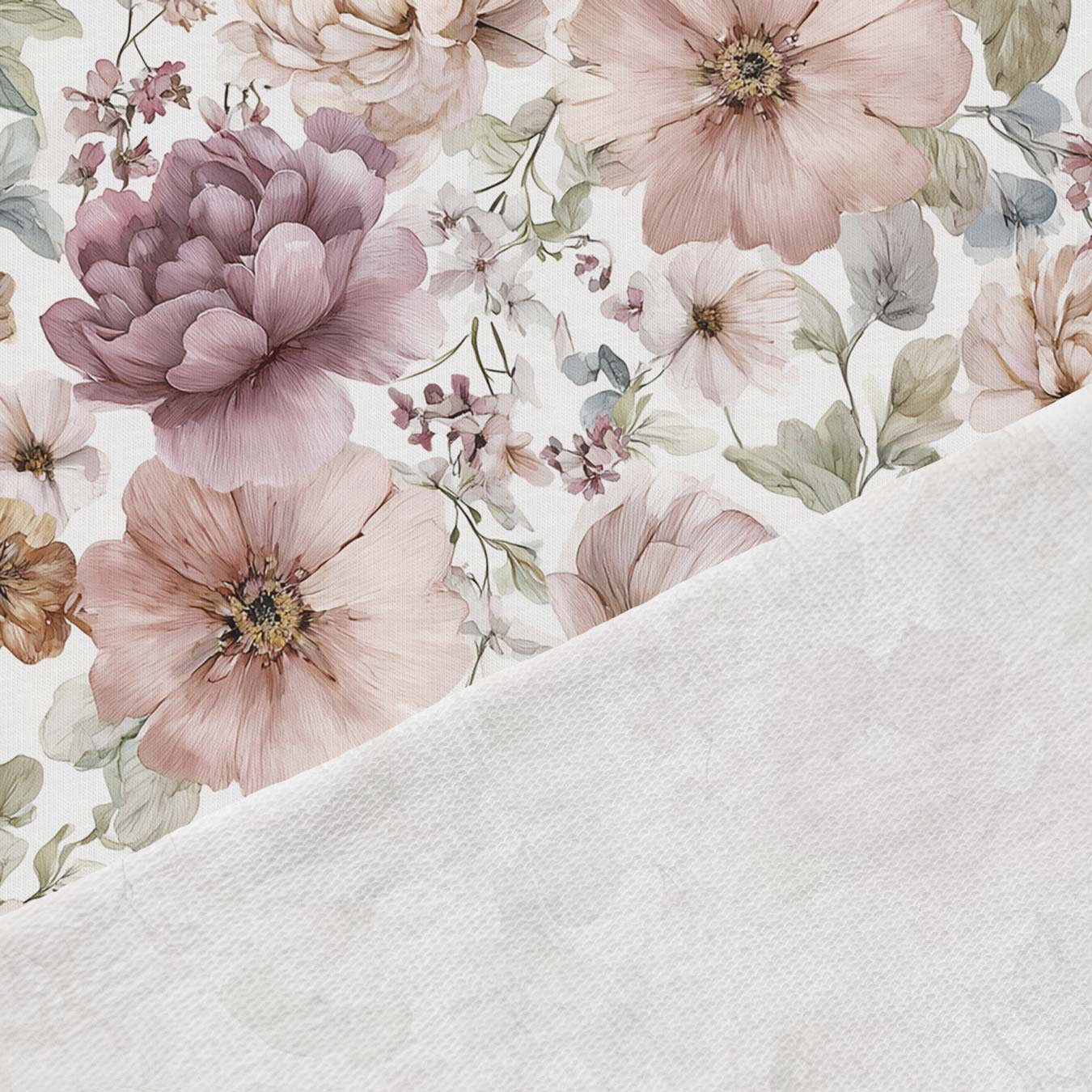 Attēls ar Kokvilnas cilpiņtrikotāža - pūderziedi 250 g/m² – pieejams Šarlotes audumi