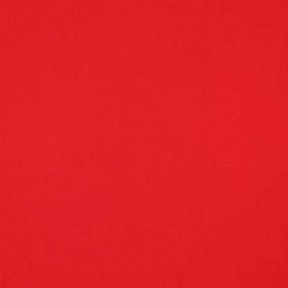 Jersey molletonné en coton - rouge 235 g/m² (certifié GOTS)