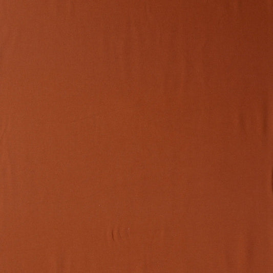 Attēls ar Kokvilnas cilpiņtrikotāža - tumši oranžs ķieģeļu 235 g/m² – pieejams Šarlotes audumi