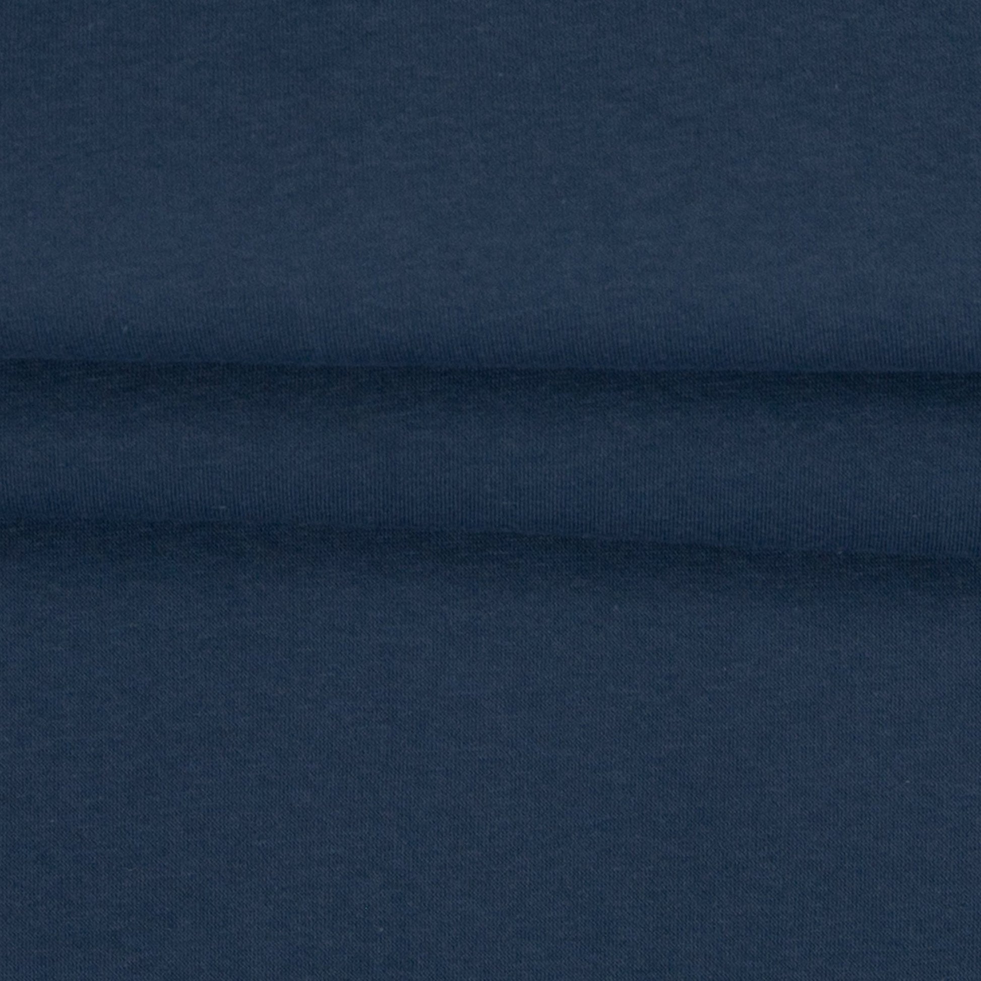 Image avec jersey-jean bleu doublé en coton – disponible en ligne chez Šarlotes audumi