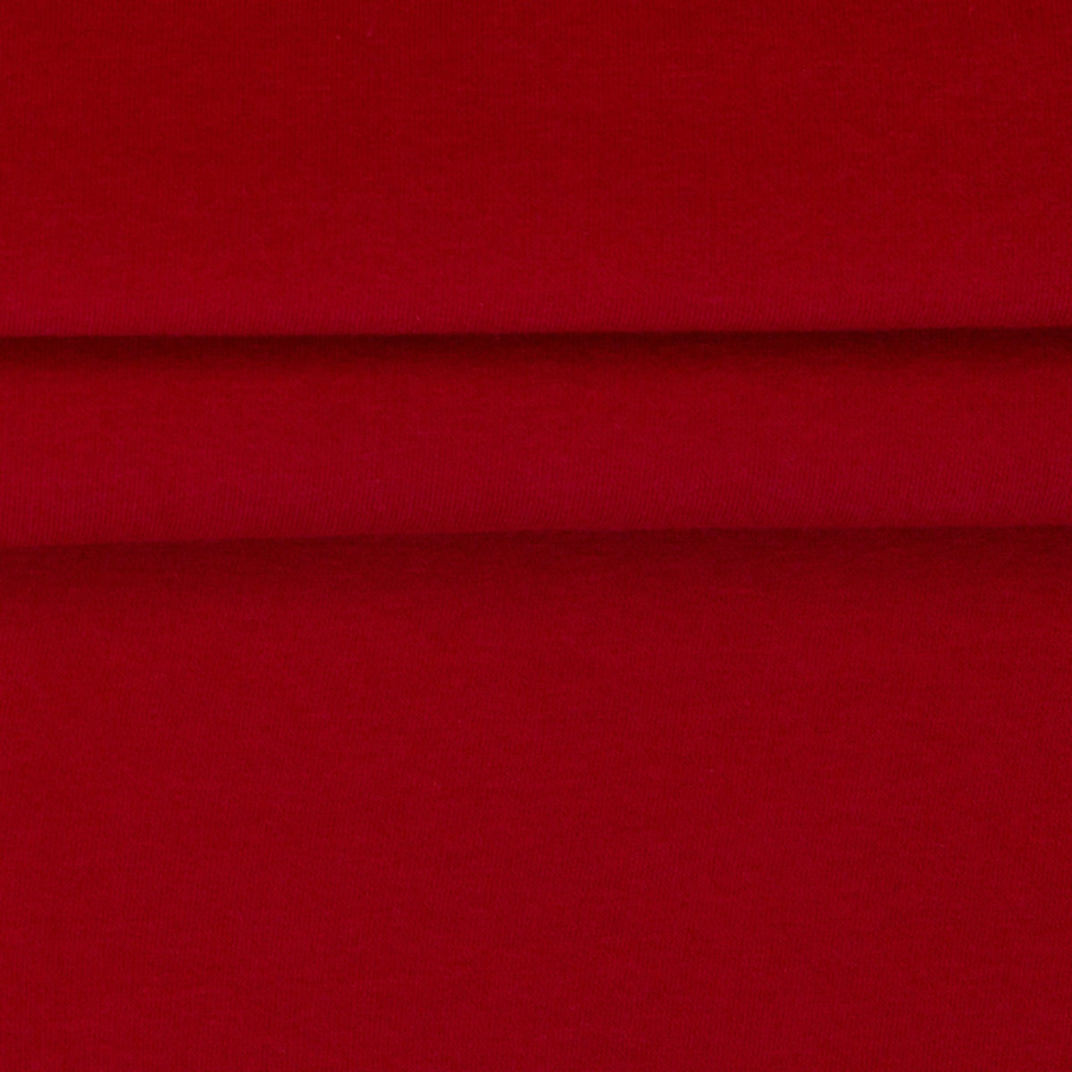 Bild mit wattierter Baumwollstrickware – intensiv rot, online erhältlich bei Šarlotes audumi