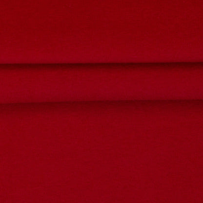 Bild mit wattierter Baumwollstrickware – intensiv rot, online erhältlich bei Šarlotes audumi