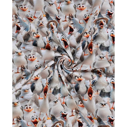 Image avec jersey coton - les mouettes me parlent à nouveau.... 200 g/m² – disponible chez Šarlotes audumi