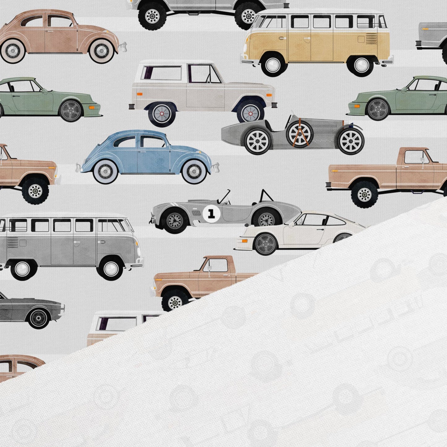 Attēls ar Kokvilnas trikotāža - auto gaiši pelēkos toņos 200 g/m² – pieejams Šarlotes audumi