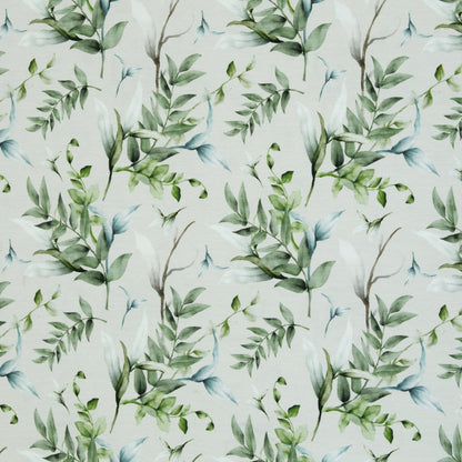 Cotton jersey - eucalyptus branches 200 g/m²