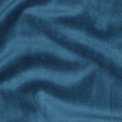 Image de velours de coton - pétrole 250 g/m² – disponible chez Šarlotes audumi