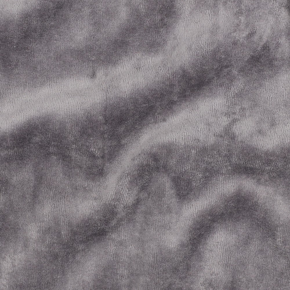 Attēls ar Kokvilnas velūrs - tumši pelēks 250 g/m² – pieejams Šarlotes audumi