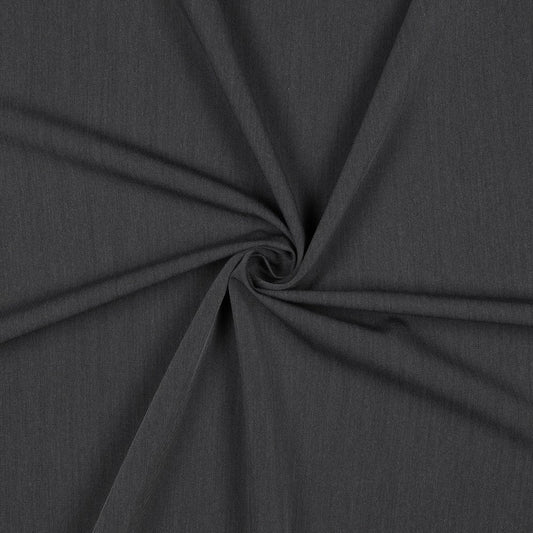 Attēls ar Kostīmaudums ar elastānu - tumši pelēks 200 g/m² – pieejams Šarlotes audumi