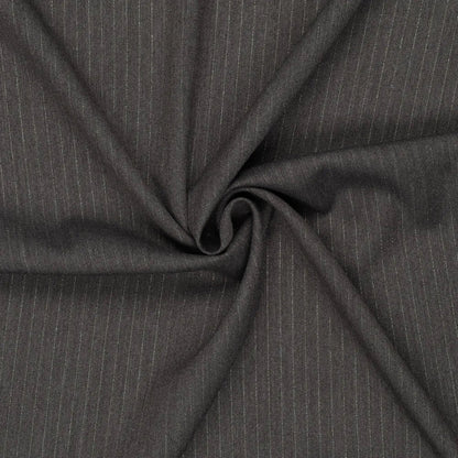 Image de tissu pour costume à fine rayure lurex | gris | 195 g/m² | 145 cm – disponible chez Šarlotes audumi
