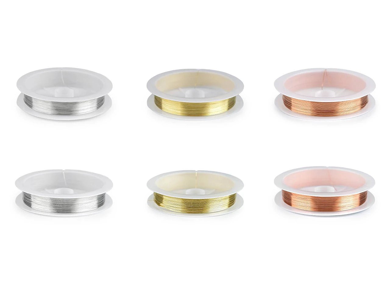 Image du fil de cuivre Lakota pour la création de bijoux Ø 0,3 mm, 18 m – disponible en ligne chez Šarlotes audumi