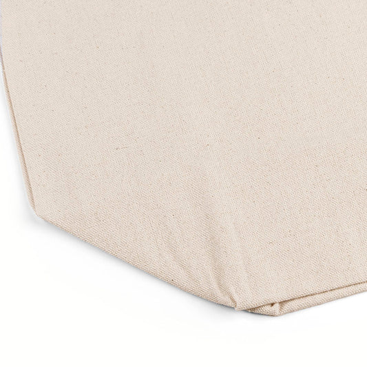 Attēls ar Liela dabīgās kokvilnas iepirkumu soma 60 × 40 × 16 cm 220 g/m² – pieejams Šarlotes audumi