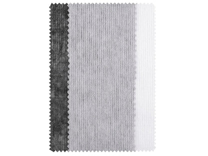 Entoilage thermocollant une face (flizeline) avec fil - blanc 38 g/m²