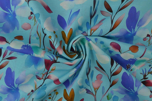 Image avec lin et coton - botanique 170 g/m² – disponible chez Šarlotes audumi