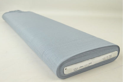Lin et viscose, bleu fumé, 200 g/m²