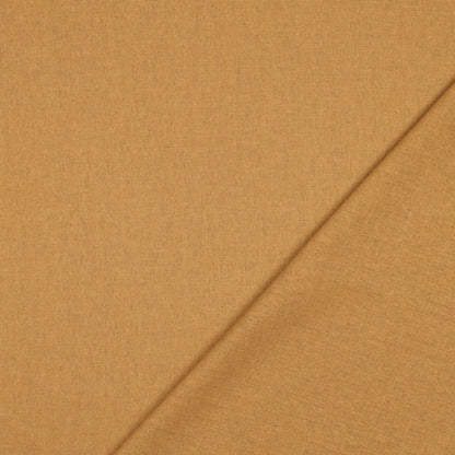 Image d’un tissu en lin et viscose brun camel 185 g/m² – disponible chez Šarlotes audumi