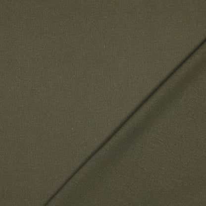 Image de lin mélangé à la viscose, ton olive 185 g/m² – disponible chez Šarlotes audumi