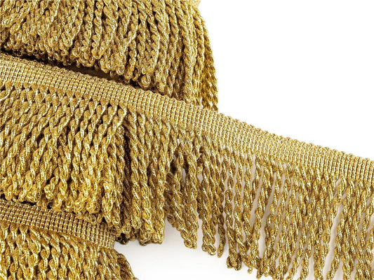 Bild mit Lurex-Fransen, 80 mm – online erhältlich bei Šarlotes audumi