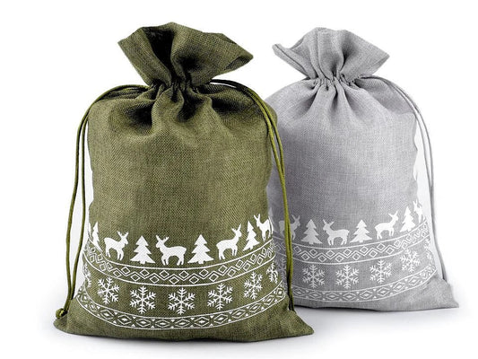 Attēls ar Maisiņš ar rakstu | 20×30 cm| dažādu toņu – pieejams Šarlotes audumi