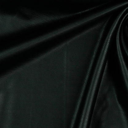 Synthetic leather with elastane - black 260 g/m²