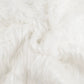 Attēls ar Mākslīgā kažokāda ar ļoti garu pūku - balts 540 g/m² – pieejams Šarlotes audumi