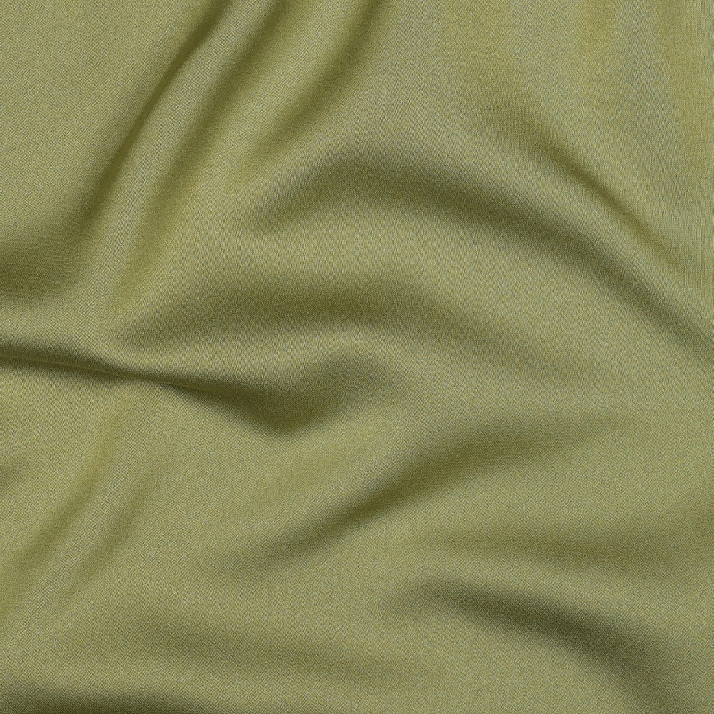 Attēls ar Mākslīgais zīda audums - olīve 140 g/m² – pieejams Šarlotes audumi