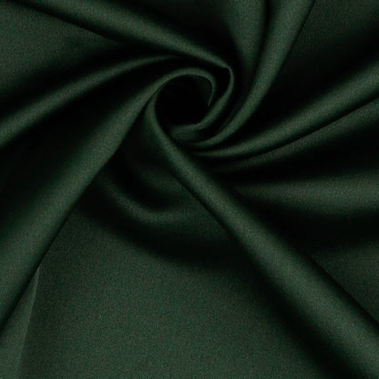 Tissu en soie artificielle - vert foncé 140 g/m²
