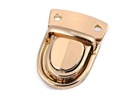 Bild mit Metallverschluss für Taschen, 30 × 40 mm – gold – online erhältlich bei Šarlotes audumi