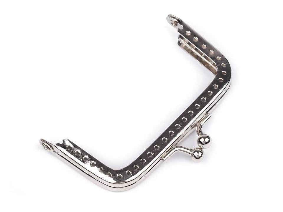 Attēls ar Metāla maciņa rāmis piešūšanai 7.5 × 8 cm – pieejams Šarlotes audumi