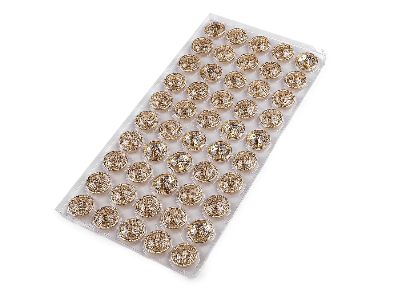 Metal buttons with shank, 25 mm – available at Šarlotes audumi
