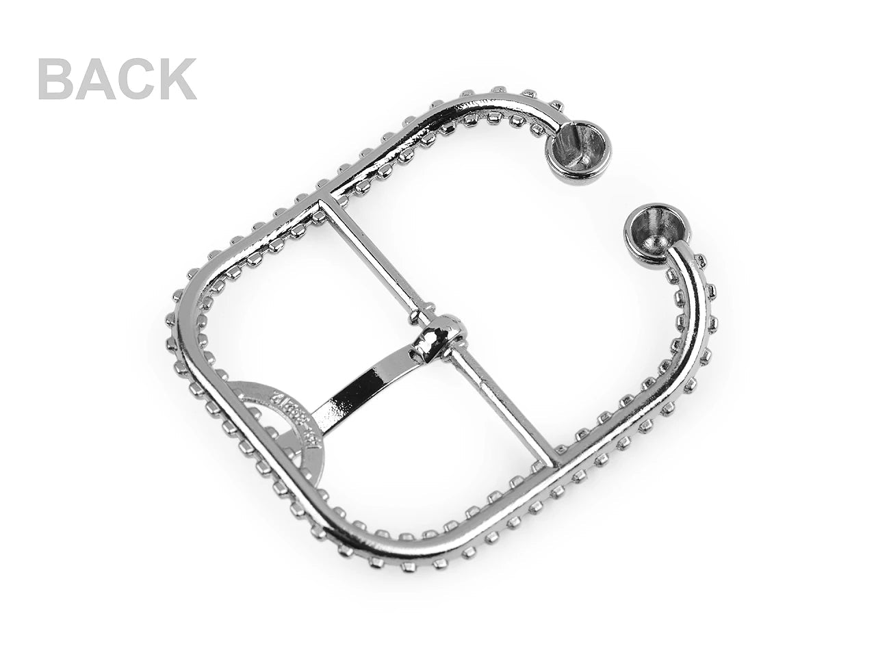 Attēls ar Metāla sprādze 40 mm – pieejams Šarlotes audumi