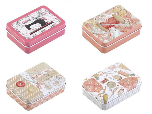 Attēls ar Metāla šūšanas kastīte – pieejams Šarlotes audumi