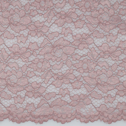 Image de tissu en dentelle - lilas fumé 130 g/m² – disponible chez Šarlotes audumi