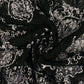 Attēls ar Mežģīņu audums - melns ar sudrabu 210 g/m² – pieejams Šarlotes audumi
