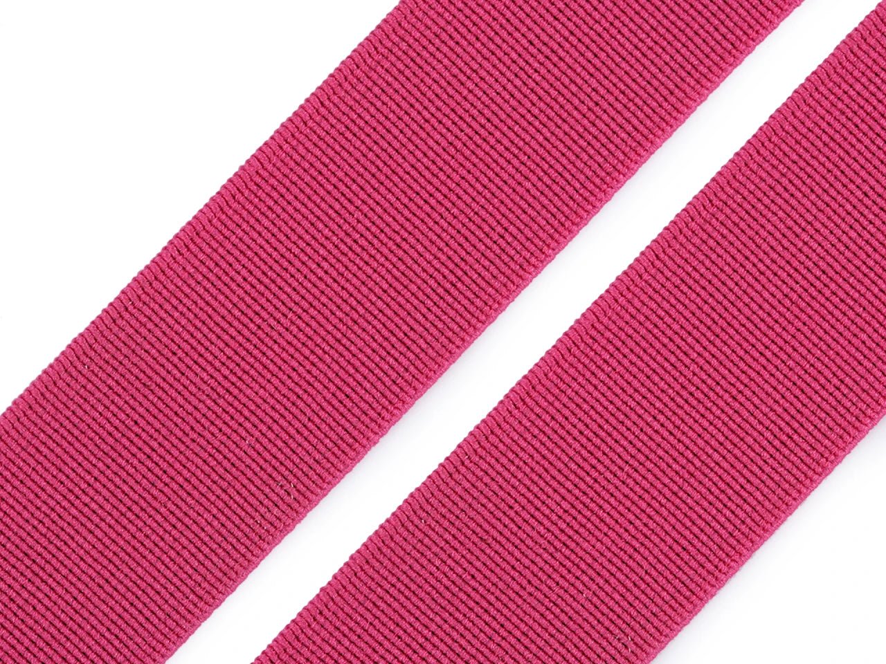 Attēls ar Mīksta gumija 25 mm | Elastīga gumija apģērbu šūšanai - fuksija – pieejams Šarlotes audumi