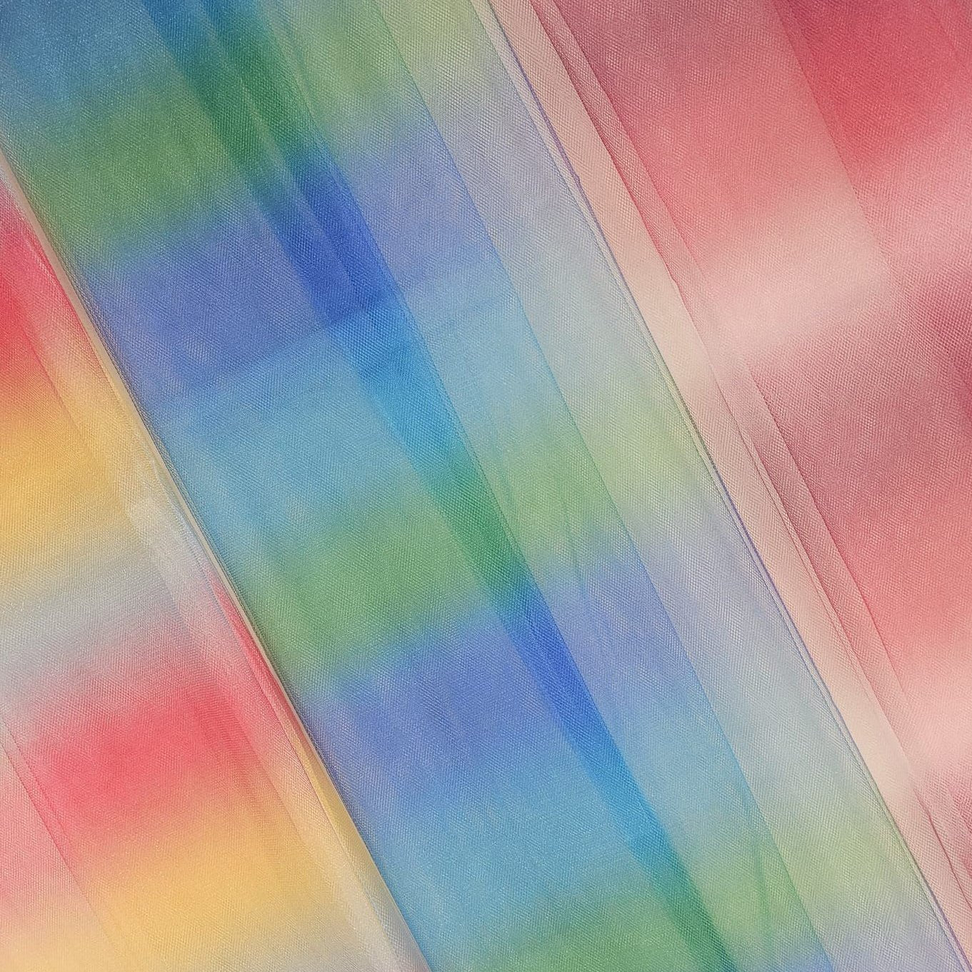 Attēls ar Mīksts tills ombre fuksija/rozā 15 g/m² – pieejams Šarlotes audumi