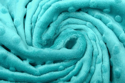 Minky polaire - aqua 260 g/m²