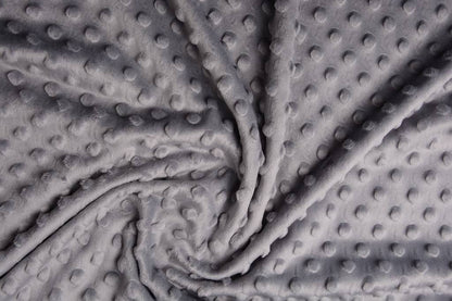 Polaire Minky - gris foncé 260 g/m²