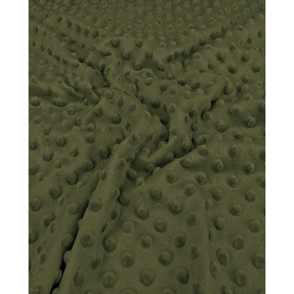 Image en polaire Minky - vert foncé 260 g/m² – disponible chez Šarlotes audumi